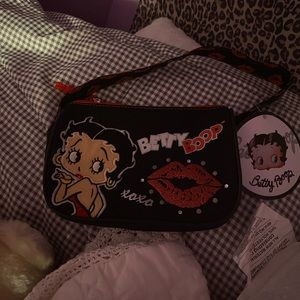 vintage mini betty boop handbag